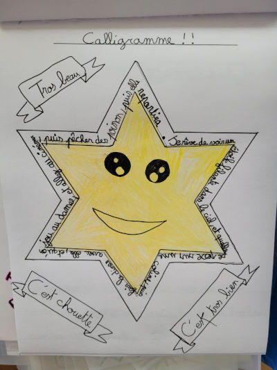 Dessin d'enfant de Limas du cours de Agnès Prigent à Limas 69400
